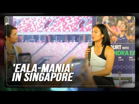Tennis: 'Eala-mania' in full force in Singapore