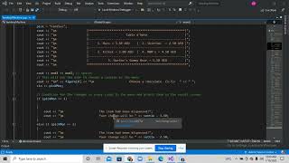 Vending Machine in C++