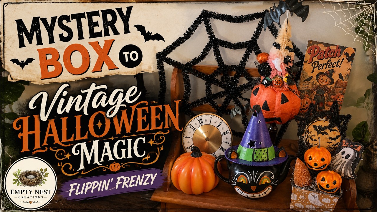 Mystery Box to Vintage Halloween Magic | Flippin' Frenzy - YouTube