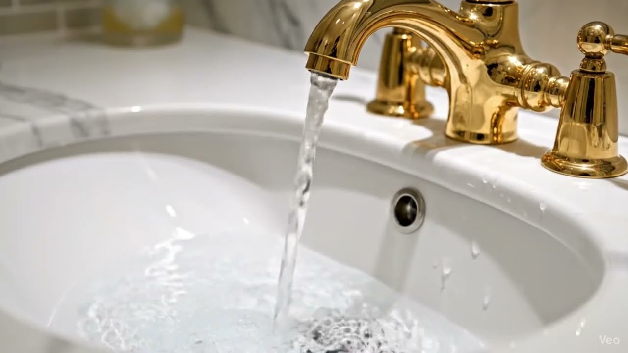 Running Faucet Sound ASMR for Sleep, Relaxation & Focus | Water White Noise