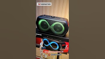 Boom Box Bass booster  American Monster brand 🔥🔥 #bluetoothspeaker #portablespeaker #portableaudio