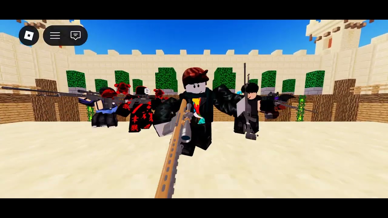 I played [FPS] sniper arena yay  😁🎉