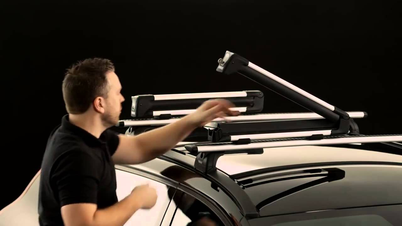 Thule SnowPack Roof Mounted Ski/Snowboard Carrier 