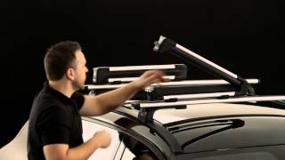 Thule SnowPack 7324 Ski Carrier Installation & Loading Demonstration