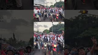 Motorizada Repliegue Táctico a Masaya UNI presente🏍🔴⚫️💙