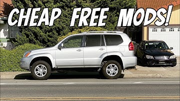 Cheap Free Mods for the Lexus GX470!