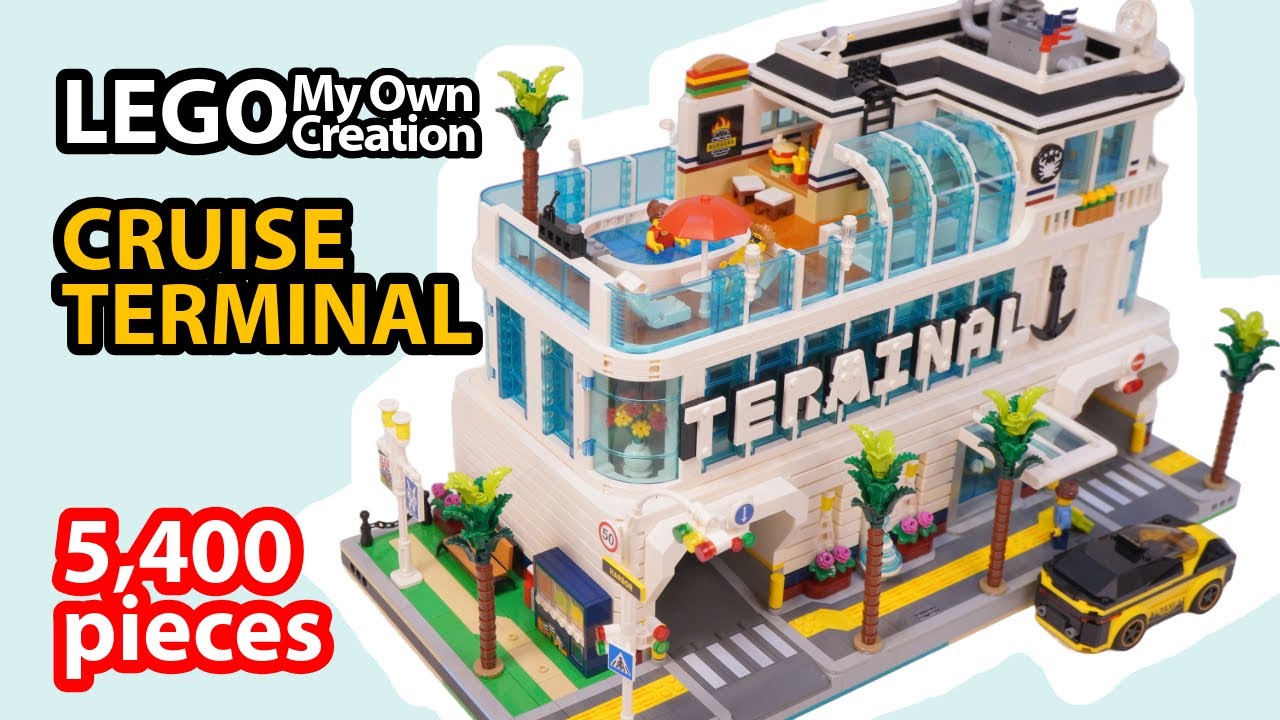 LEGO Cruise Terminal - Speed Build