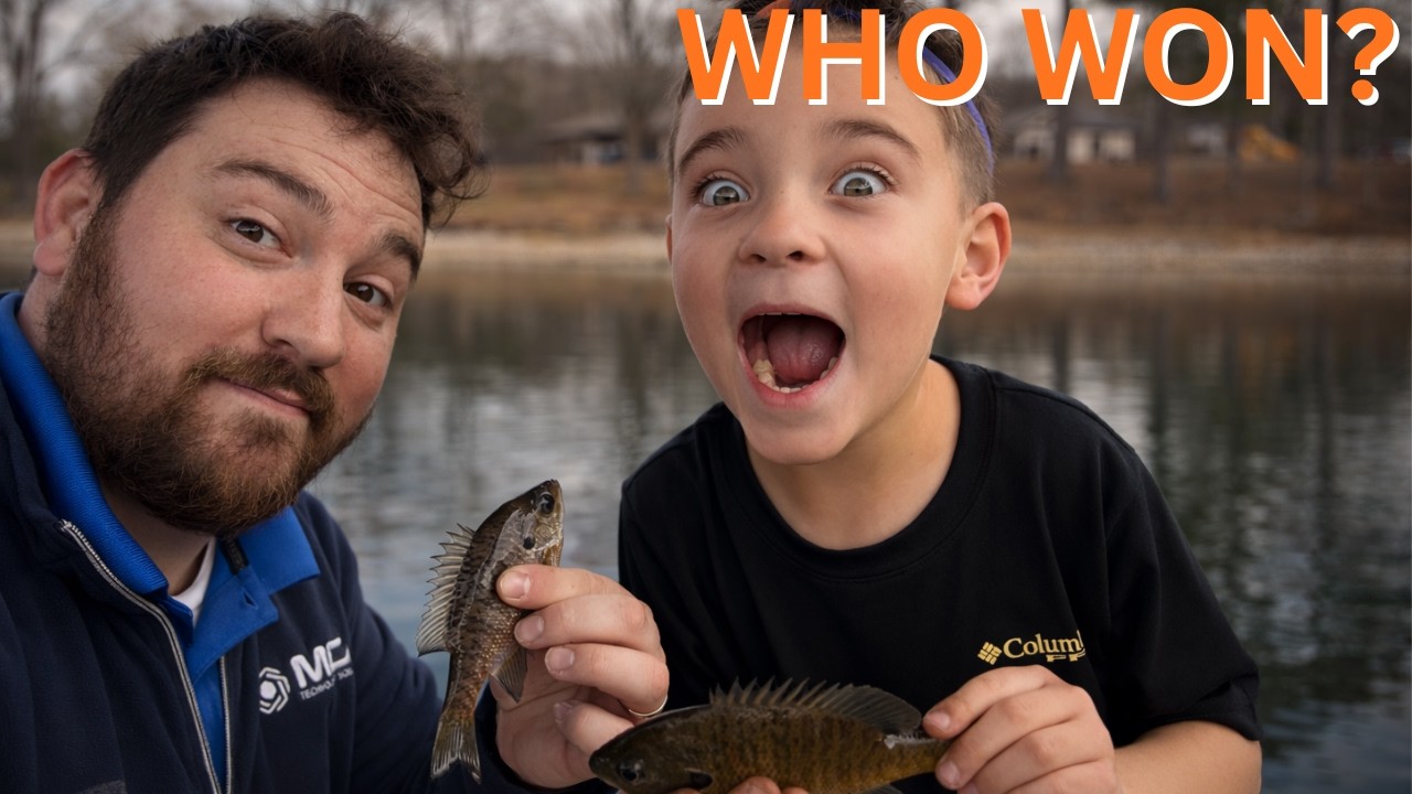 I Challenged My Son to a Fishing Competition…