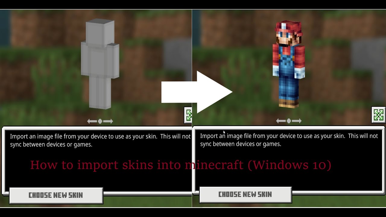 Why can't I import skin to Minecraft? - Quora