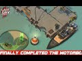 Beginner finally completed the motorboat - Last day on earth: Survival