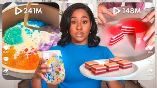 I Tested the MOST SATISFYING TikTok DESSERT Recipes