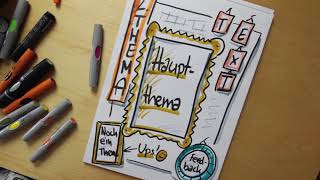 Flipchart gestalten - Ideensammlung - Themenspeicher: Bildergalerie - Rahmengalerie