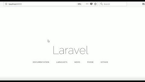 How to install laravel on Ubuntu