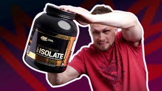 Изолят, так изолят. Optimum Nutrition Gold Standard 100% Isolate