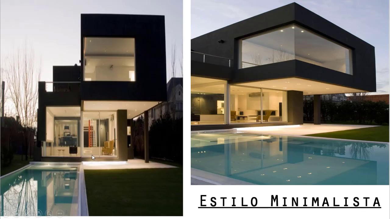 10 estilos de casas que son tendencia - YouTube