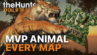 MVP Animal for EVERY Map | No Great Ones | the Hunter Call of the Wild