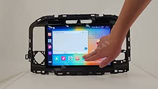 Zwnav 13.3 Inch Vertical Screen For Ford F150 2021 2022 2023 Sync4 Android 13.0 Car Stereo Upgrade