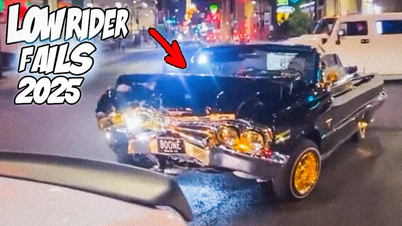 Top 100 Fails and Lowrider Problems of the 2025 Year! Part 1. Be in Chicano Culture.
