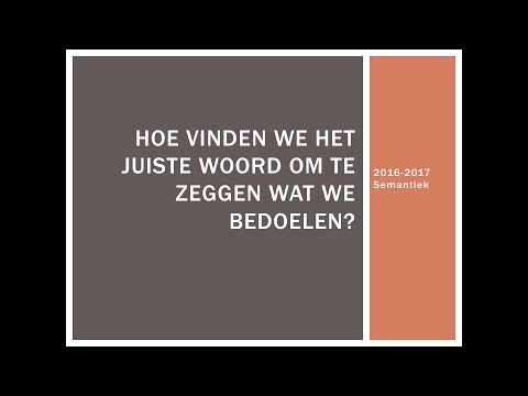 Video: Hoe Voorvoegsels In Woorden Te Vinden