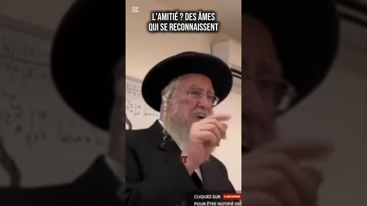 L'amitié? Des âmes qui se reconnaissent