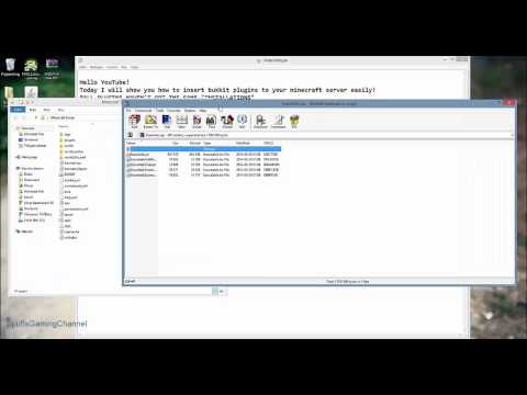 How to install plugins to your minecraft bukkit server