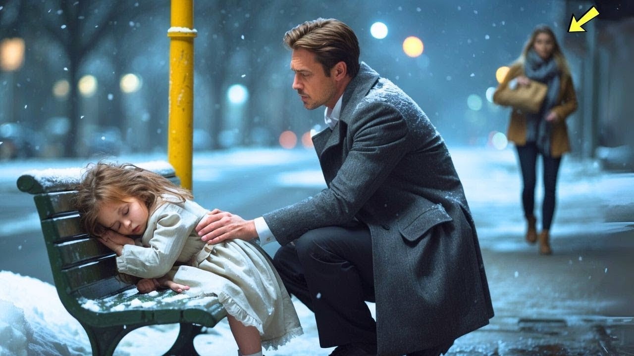 «Ven conmigo»: un CEO millonario vio a una niña dormida en la parada—lo que hizo después.