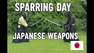 Sparring Day: Katana, Ninjato, Otsuchi & Bo | Japanese Weapon Highlights