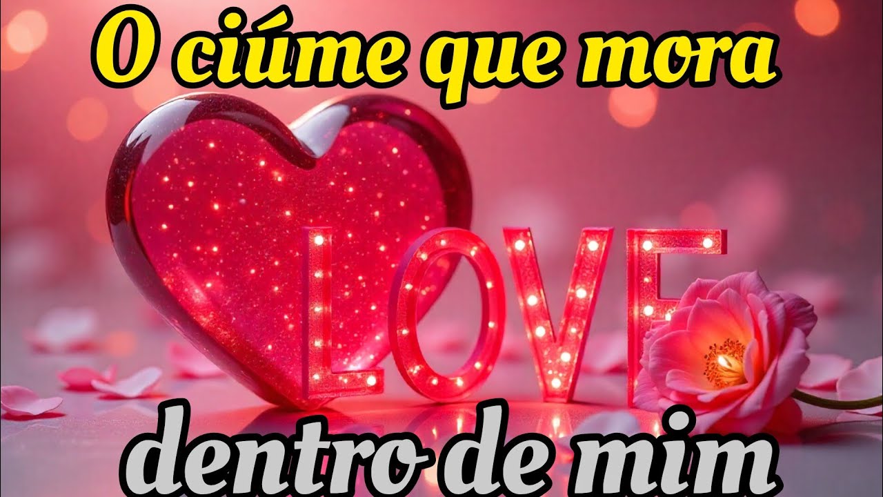 ❤️O ciúme que mora dentro de mim🌹❤️