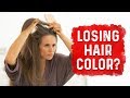 Losing Your Hair Color Prematurely: Do These 2 Things Now!