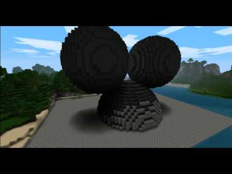 Minecraft - Epic Buildings #1 - Mickey Mouse - YouTube