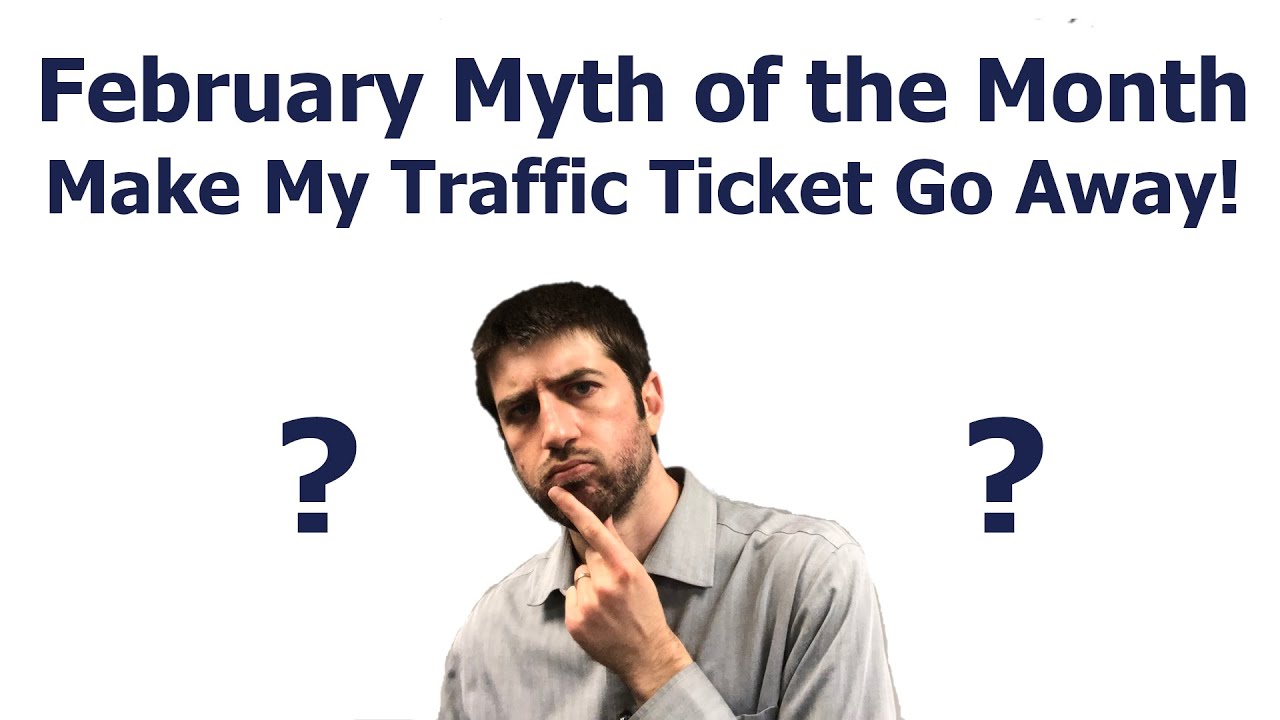 February Myth of the Month - Make My Ticket Go Away