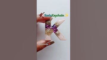 How to make Resin Art Keychains✨💗#subscribe #resinart #keychain#resin #diy #shortsfeed #art #shorts