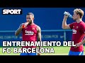 ÚLTIMO ENTRENAMIENTO de la SEMANA del FC BARCELONA 💥 CON DE JONG, GRIEZMANN, LENGLET...