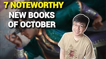 7 New Noteworthy Fantasy & Sci-fi Book Releases of October 2025!