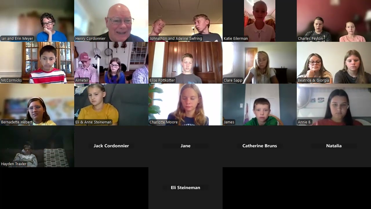 Salvation History 2025-2026 Date: 8.18.2025 Class: 1