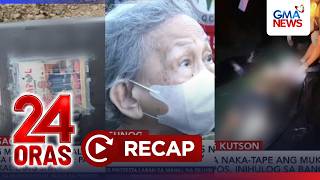 24 Oras: (Part 1) 111-anyos, nakaligtas sa sunog; Bangkay sa kutson;, atbp.