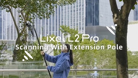 Lixel L2 Pro: Scanning With Extension Pole