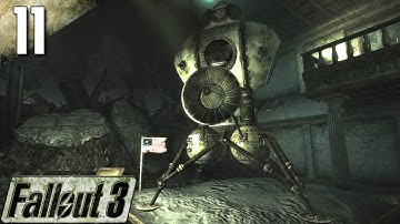 Fallout 3: 100% (Very Hard) Walkthrough Part 11 - Galaxy News Radio (No Commentary)