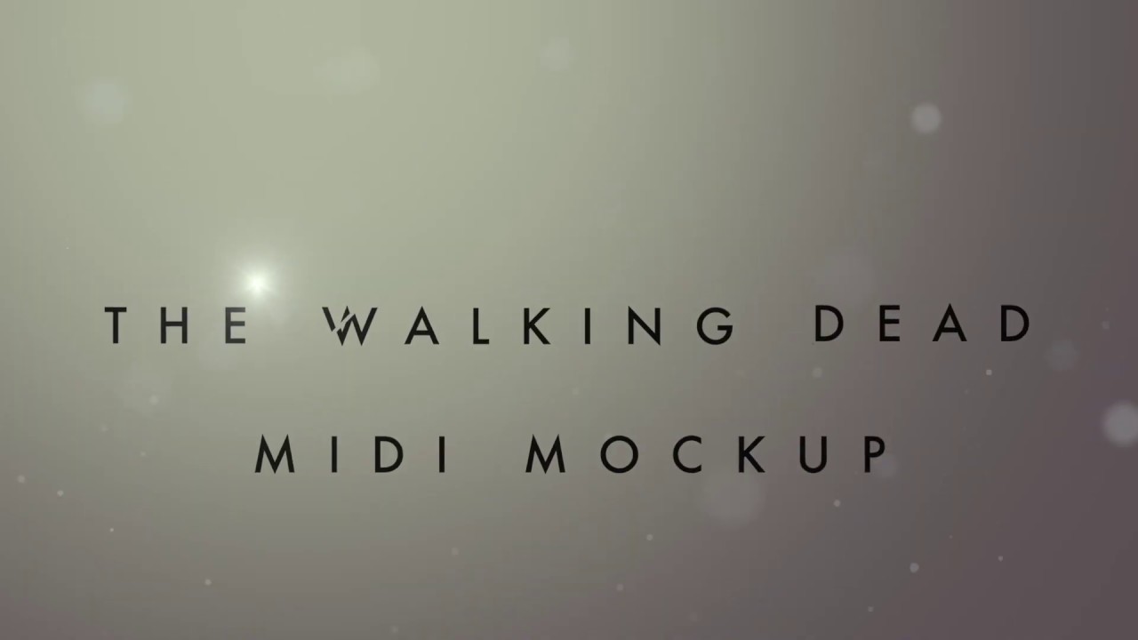 The Walking Dead Theme - MIDI Mockup by José Skertchly