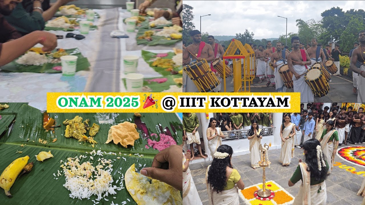 Onam 2025 at IIIT Kottayam 🎉 | Grand Celebration Teaser! 🔥