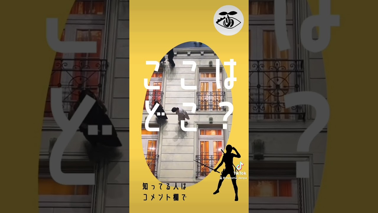 縦横無尽に壁を歩く人間たち。日本の忍者⁉︎ここはどこ?知ってる人はコメント欄で。#現代アート #美術館 #美術 #美術館巡り #観光