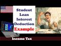 Student Loan Interest Deduction Expense 4122 Income Tax 2025 26