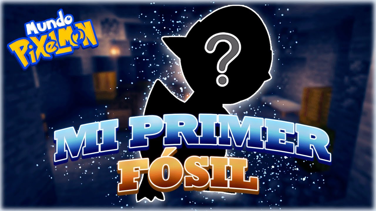 DESBLOQUEO MI PRIMER FOSIL EN MUNDO PIXELMON 2#8