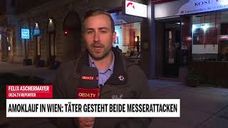 Amoklauf In Wien Täter Gesteht Beide Messerattacken