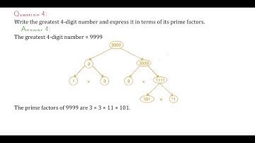 CH.3 PLAYING WITH NUMBERS EXERCISE 3.5 CLASS VI