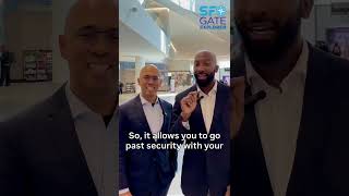 Go post-security at SFO with Gate Explorer