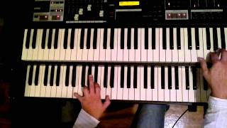 Video thumbnail of "Démo Hammond Organ SK2 Slow Blues G by Eric Argensse"