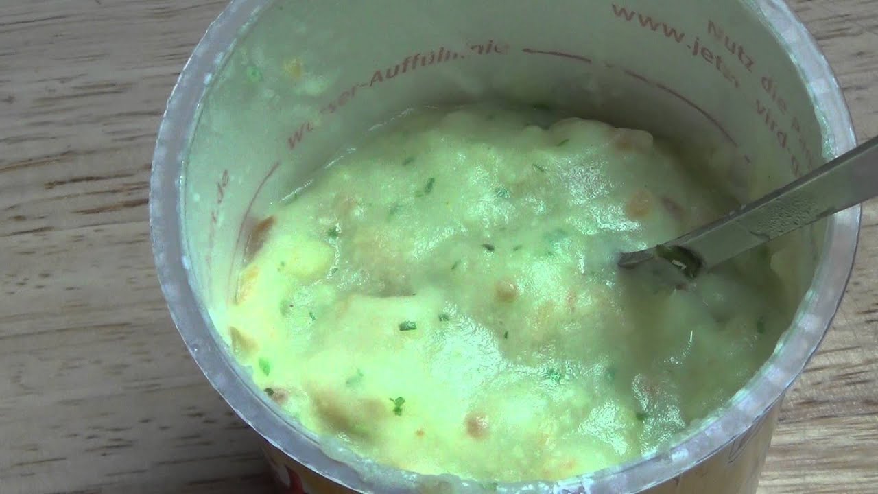 Pfanni Kartoffe Snack Röstzwiebeln Croutons