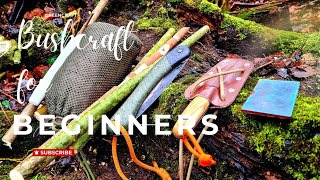 BUSHCRAFT  for BEGINNERS - SAFE CUTTING SKILLS