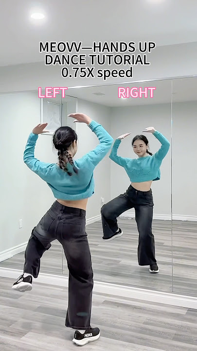 Meovv-hands up #kpopdancetutorial #kpop #dancetutorial 0.75x speed #meovv #handsup